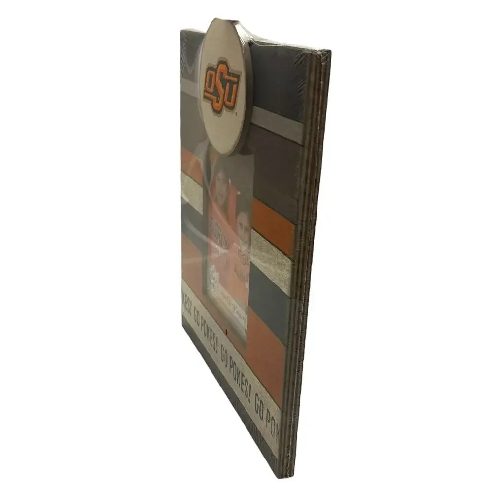 Oklahoma State Cowboys Wood Logo Picture Frame Glory Haus 5x7